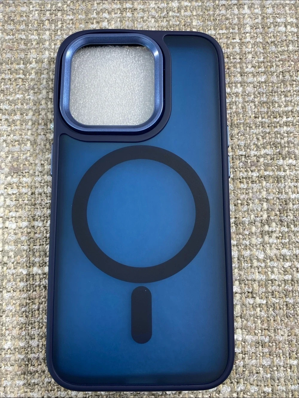 Apple Navy Blue MagSafe iPhone Case with Camera Ring for iPhone 15 Pro